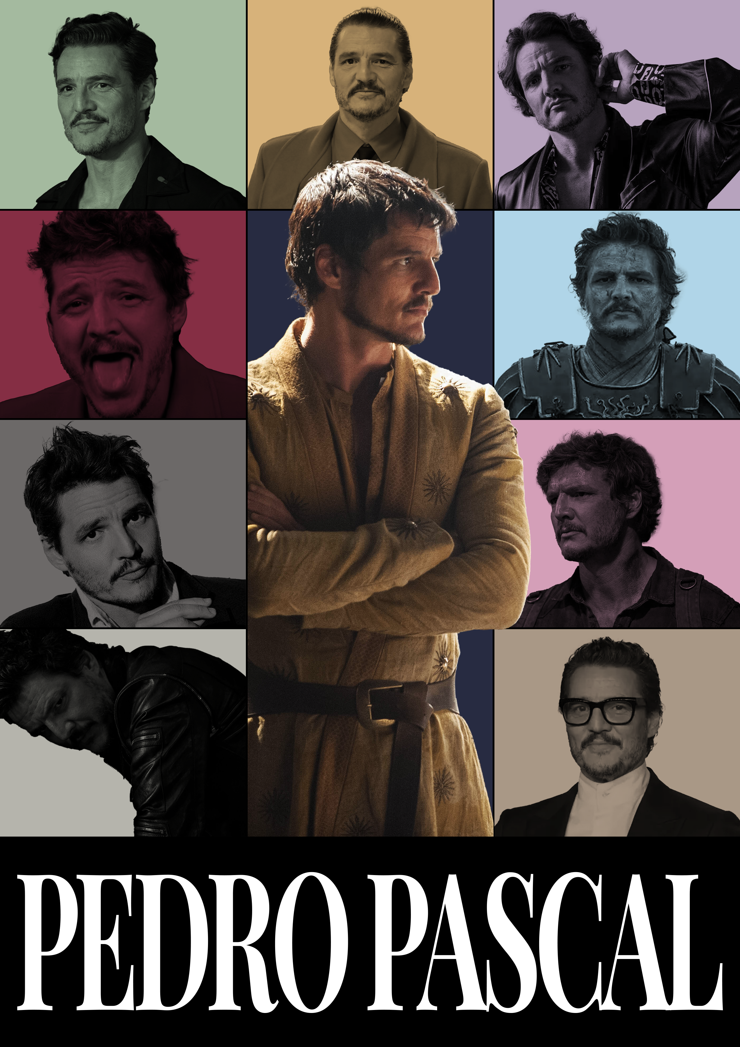 R&D design study — Pedro Pascal